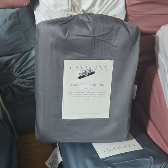 Temperature Balancing Sheet Set - Casaluna - Gray - Picture 2 of 2